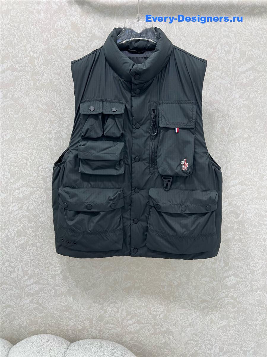 Moncler Black Tongass Down Field Vest