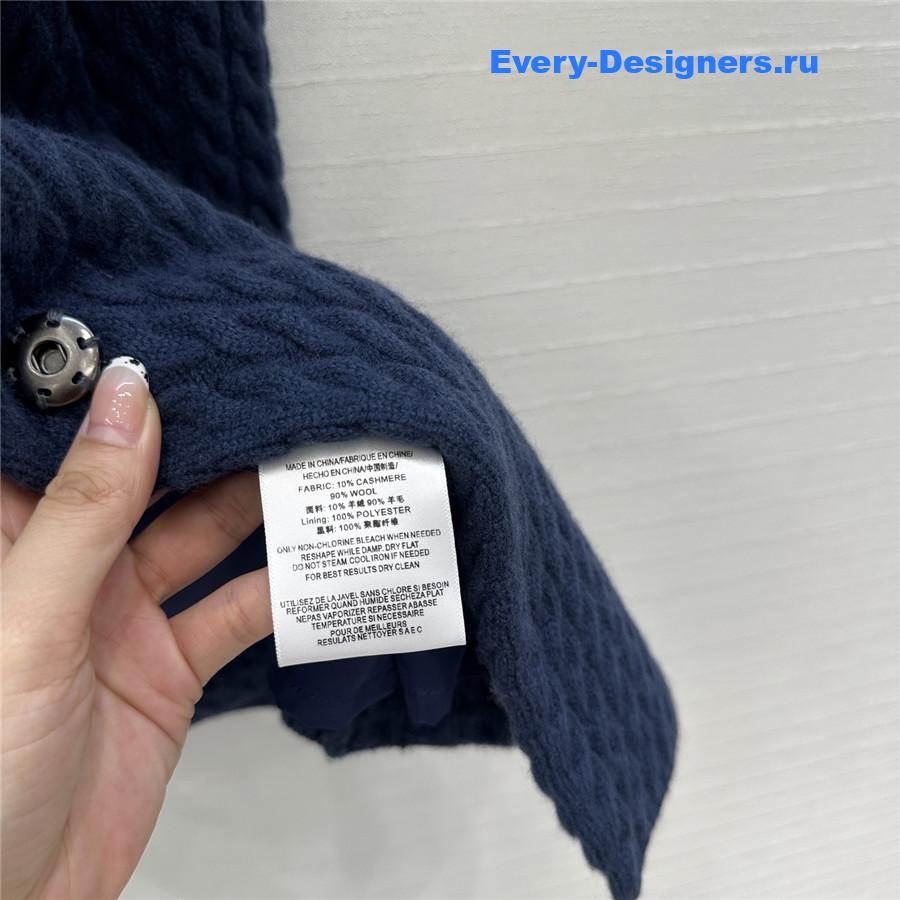 BC Blue Cable Cashmere Knit Blazer