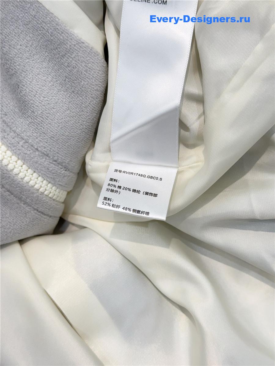 Ce1i*e grey velvet sport jacket