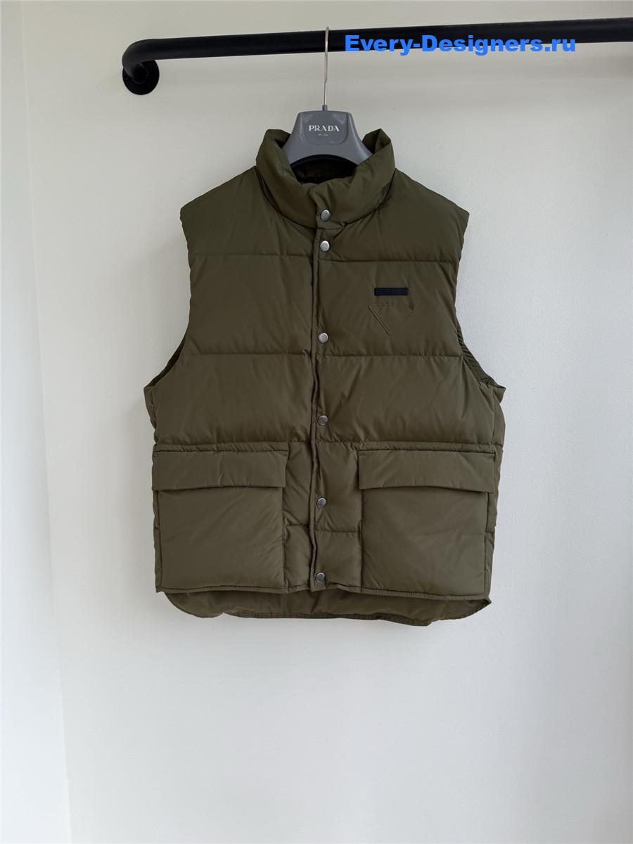 Pra*a green re-nylon tank top