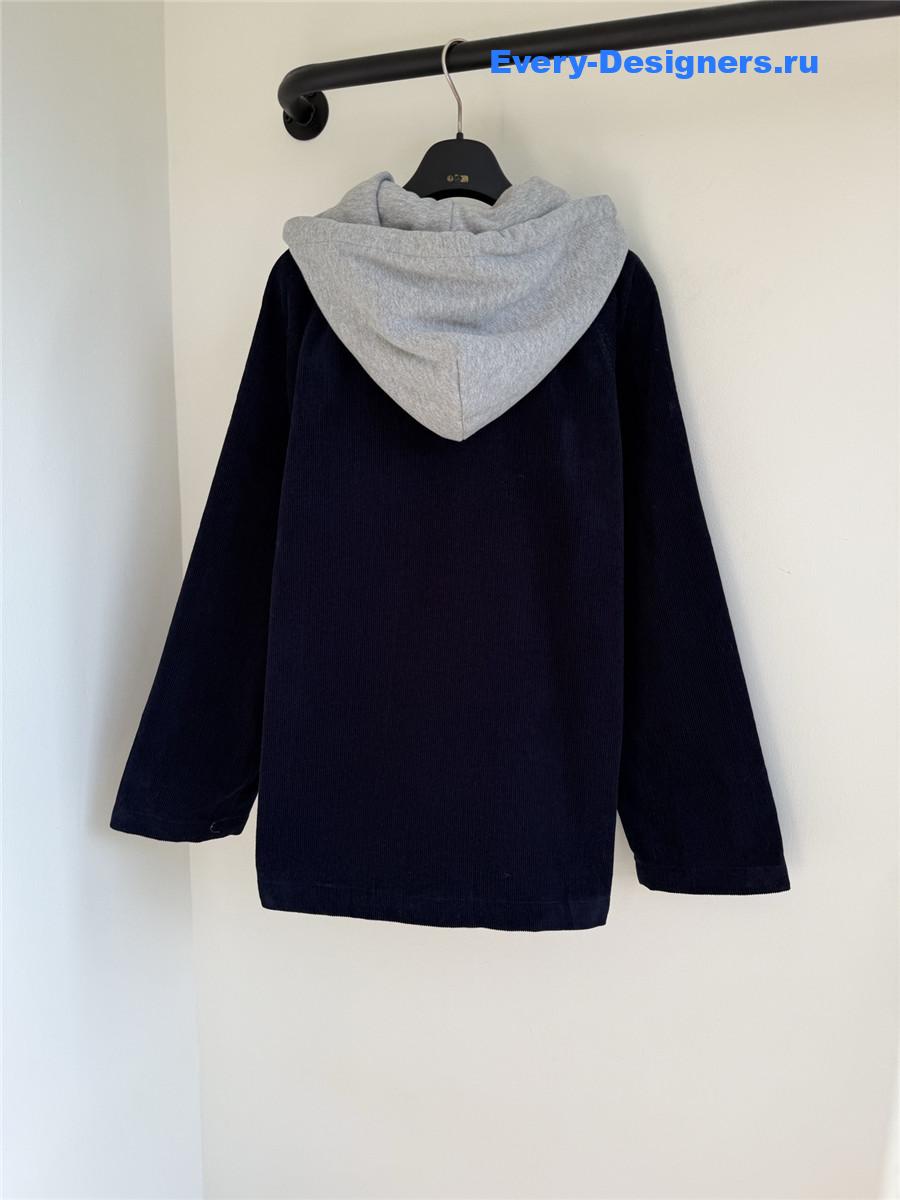 Ce1i*e triomphe car coat jacket in corduroy