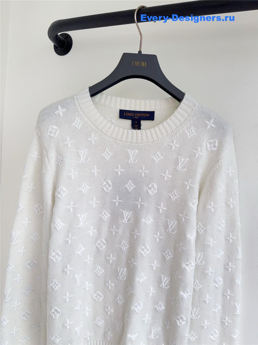 l0vis Vvtt0n white mahina pullover