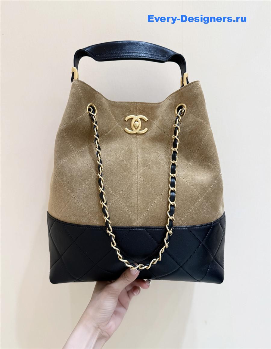 Ch**el suede shopping bowling bags