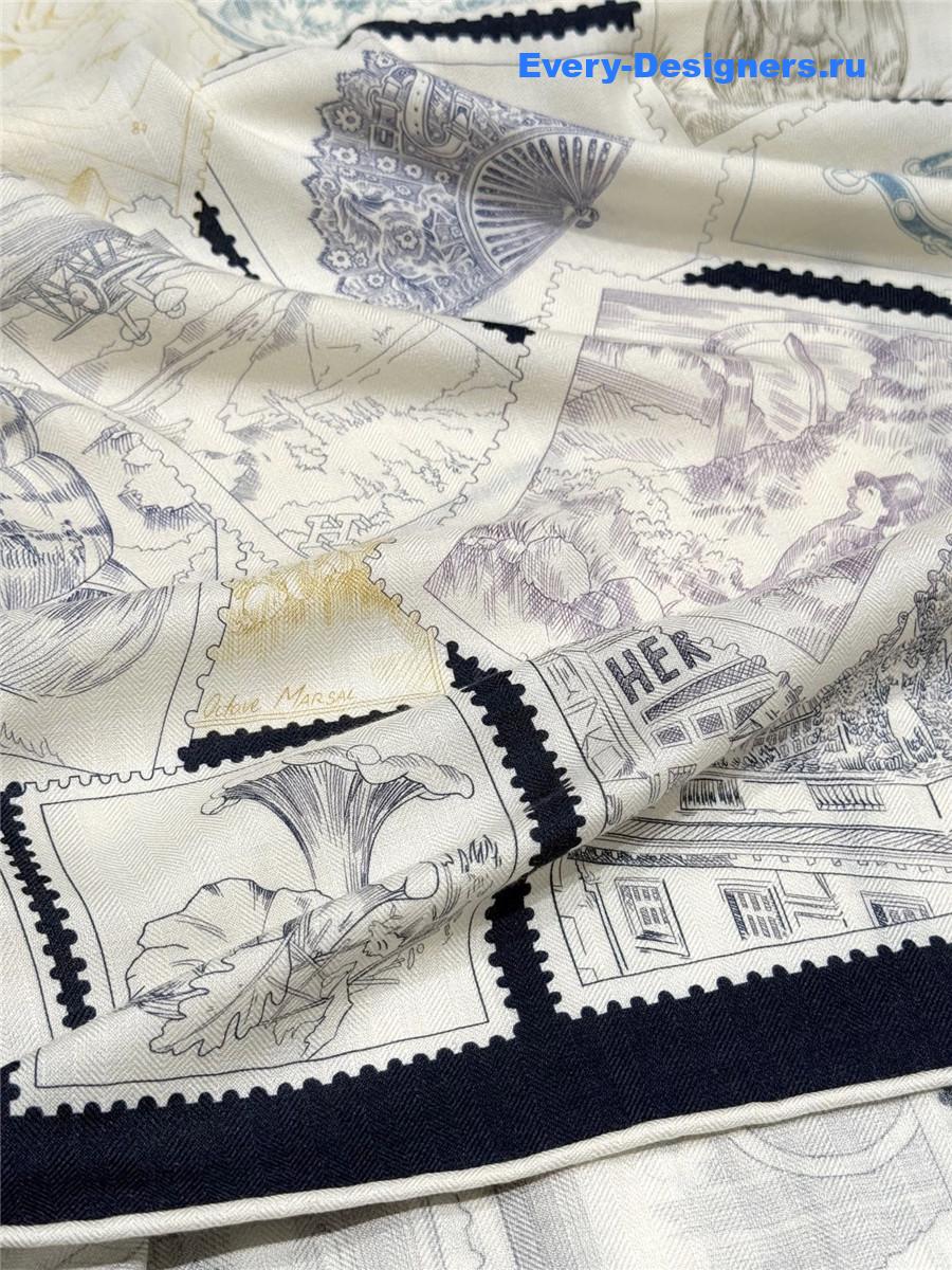 H**me5 octave marsal cashmere silk scarf