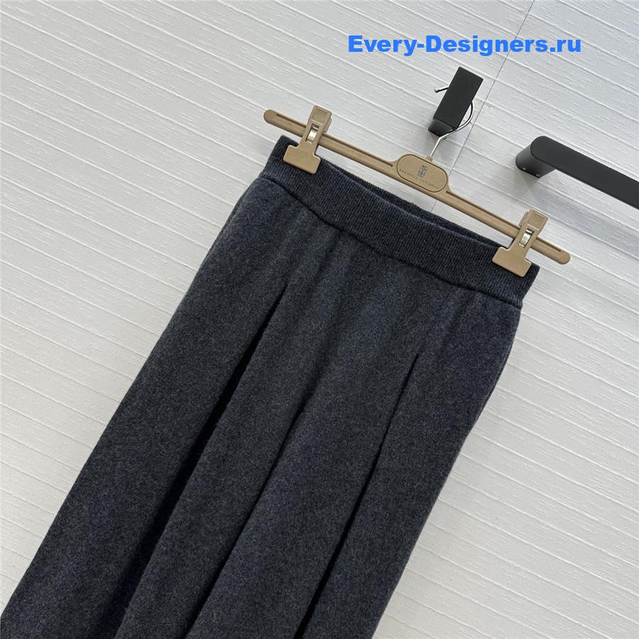 BC Cashmere Knit Wide-Leg Pant