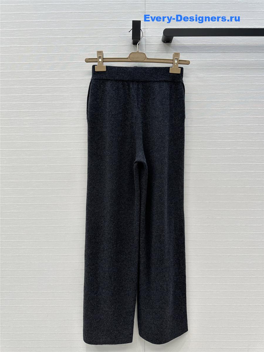 BC Cashmere Knit Wide-Leg Pant