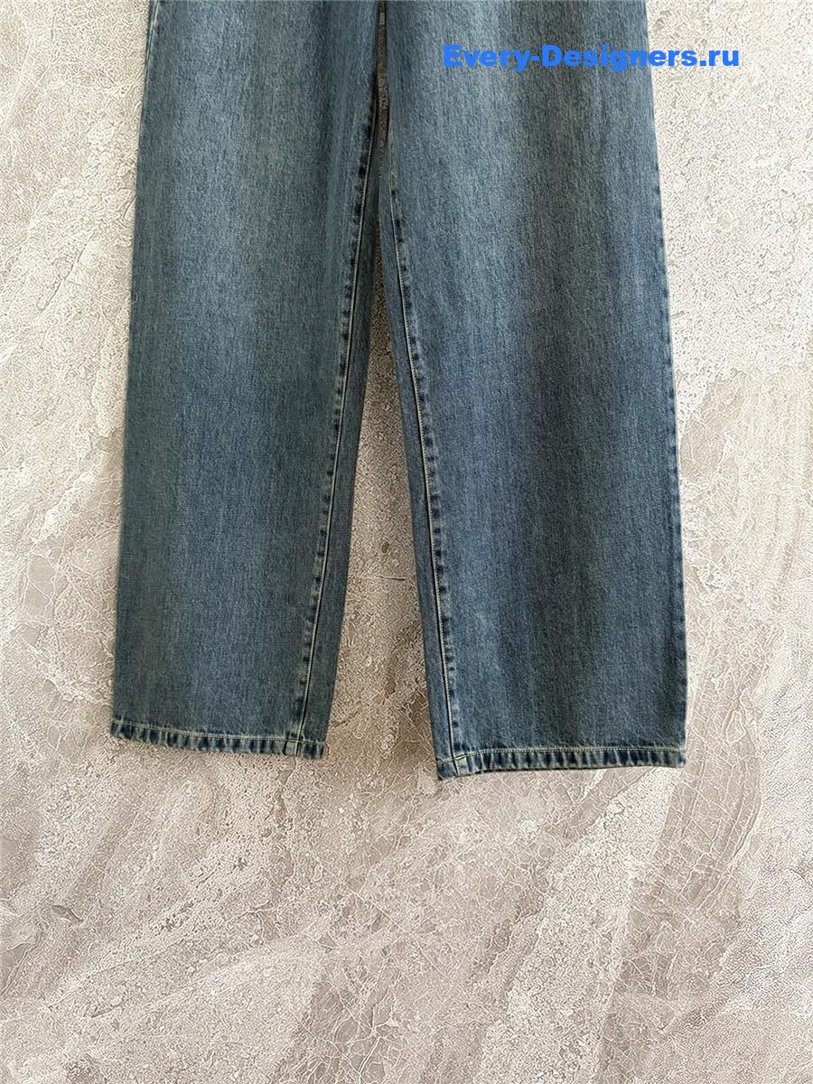 Pra*a high-waist wide-leg jeans