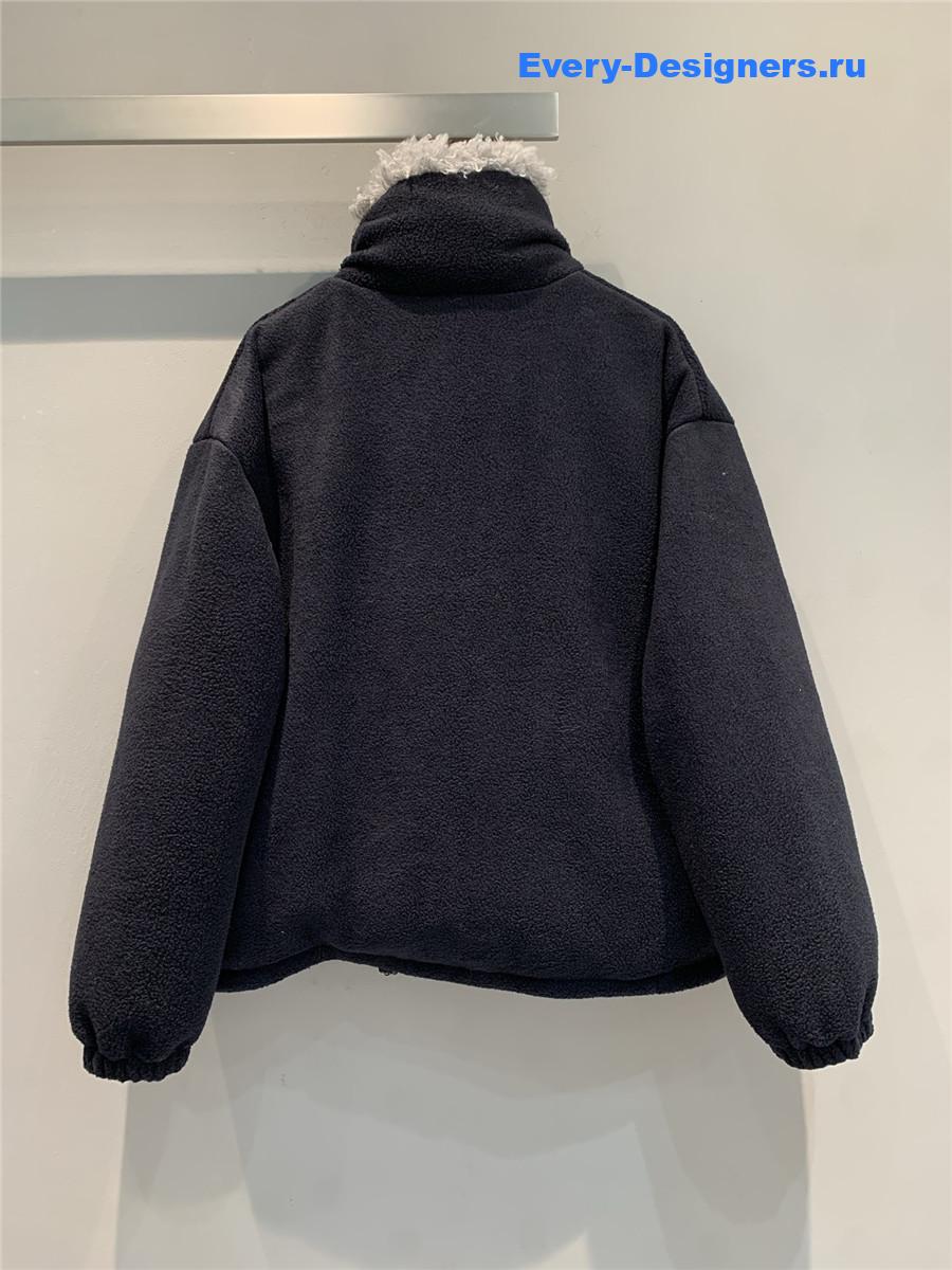 Miu Miu Black Fleece Down Jacket