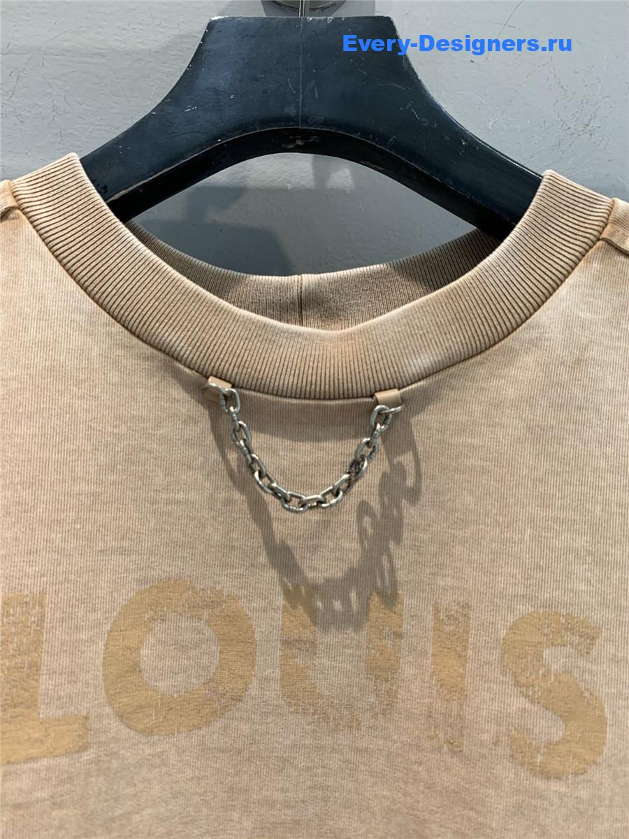 l0vis Vvtt0n vintage-effect t-shirt