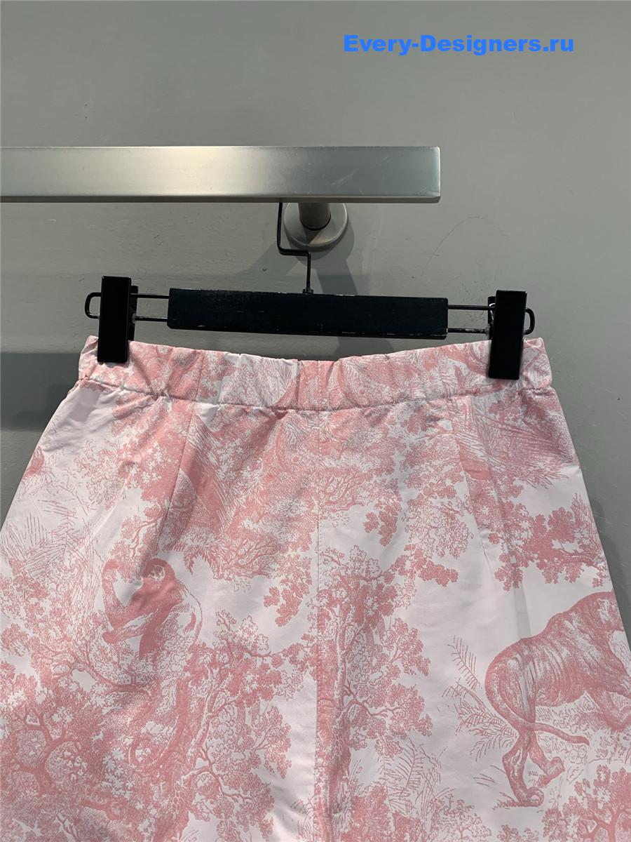 D10r D10riviera pink straight miniskirt