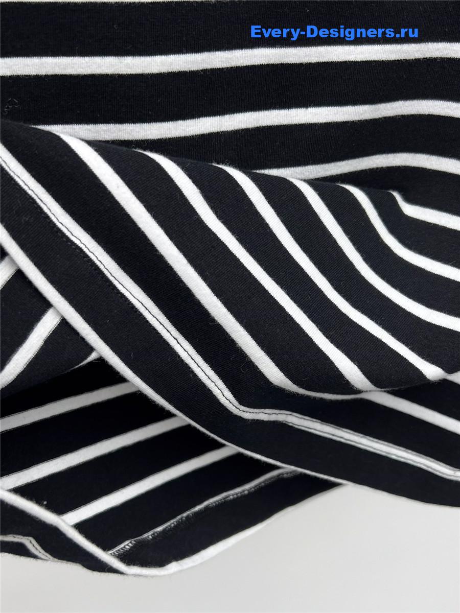 Ch**el cc striped long sleeve