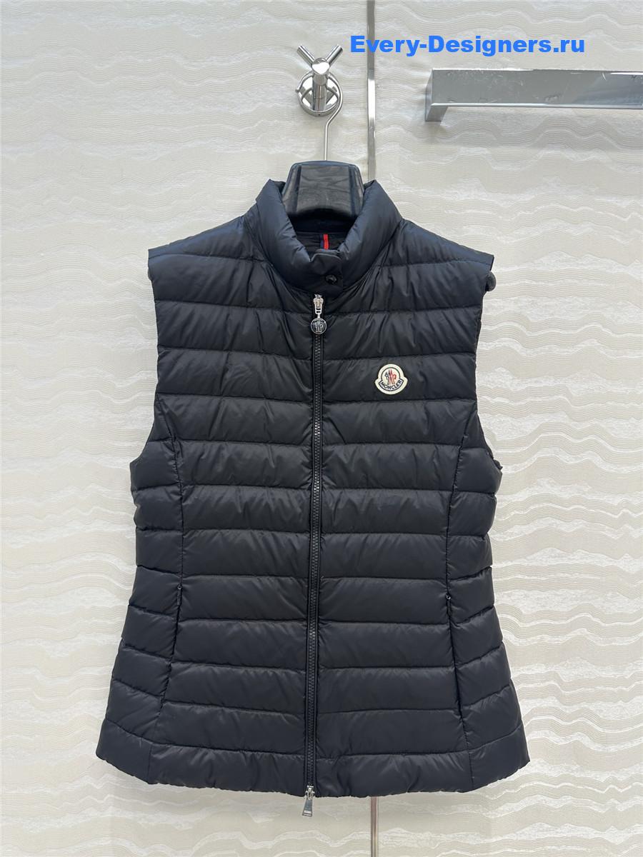 Moncler Black Igens Vest Down Vest
