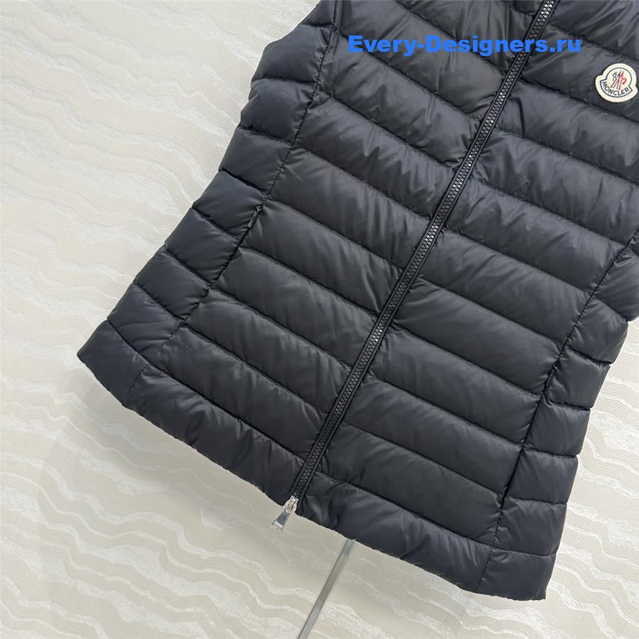 Moncler Black Igens Vest Down Vest