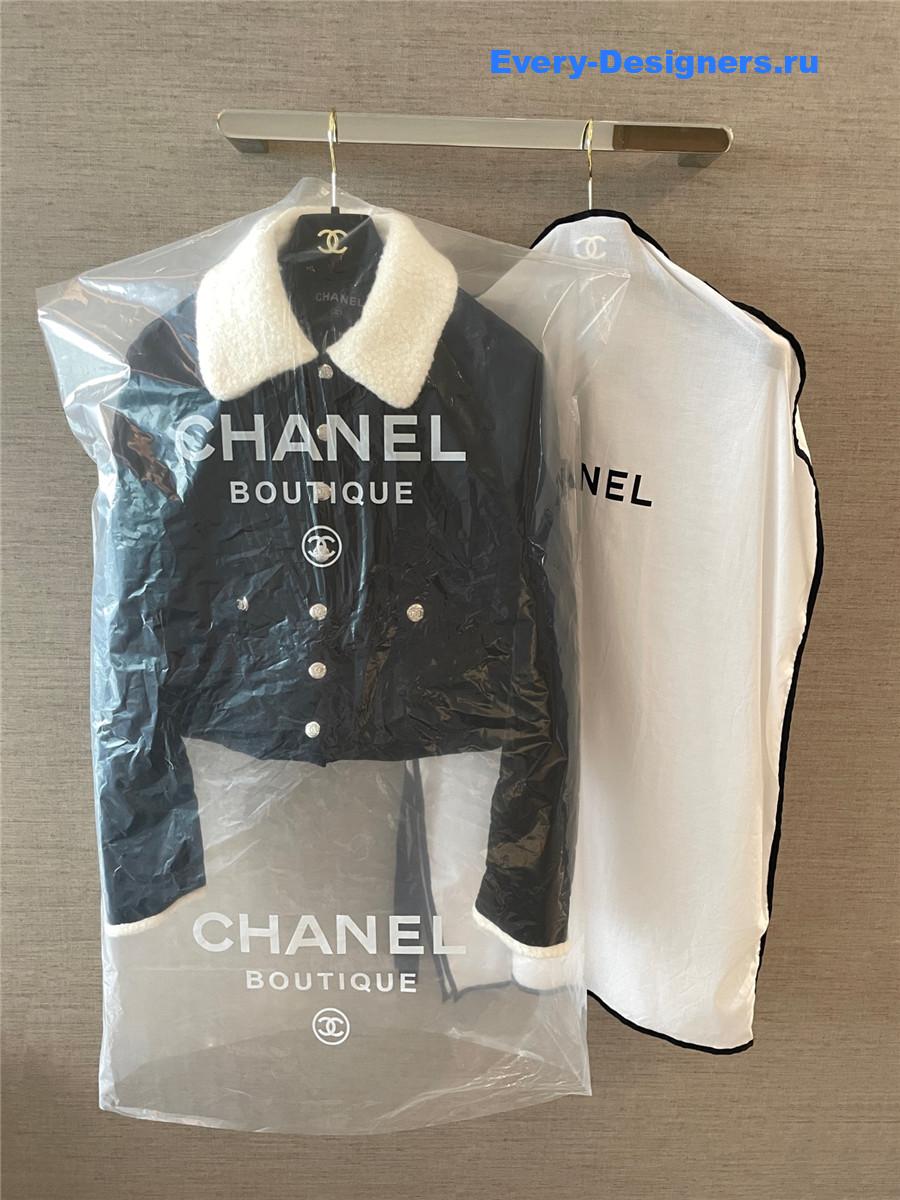 Ch**el coco neige quilted jacket