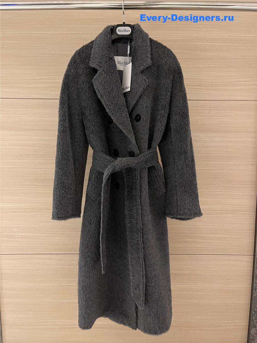 Max Mara Nicole Alpaca Wool Teddy Coat