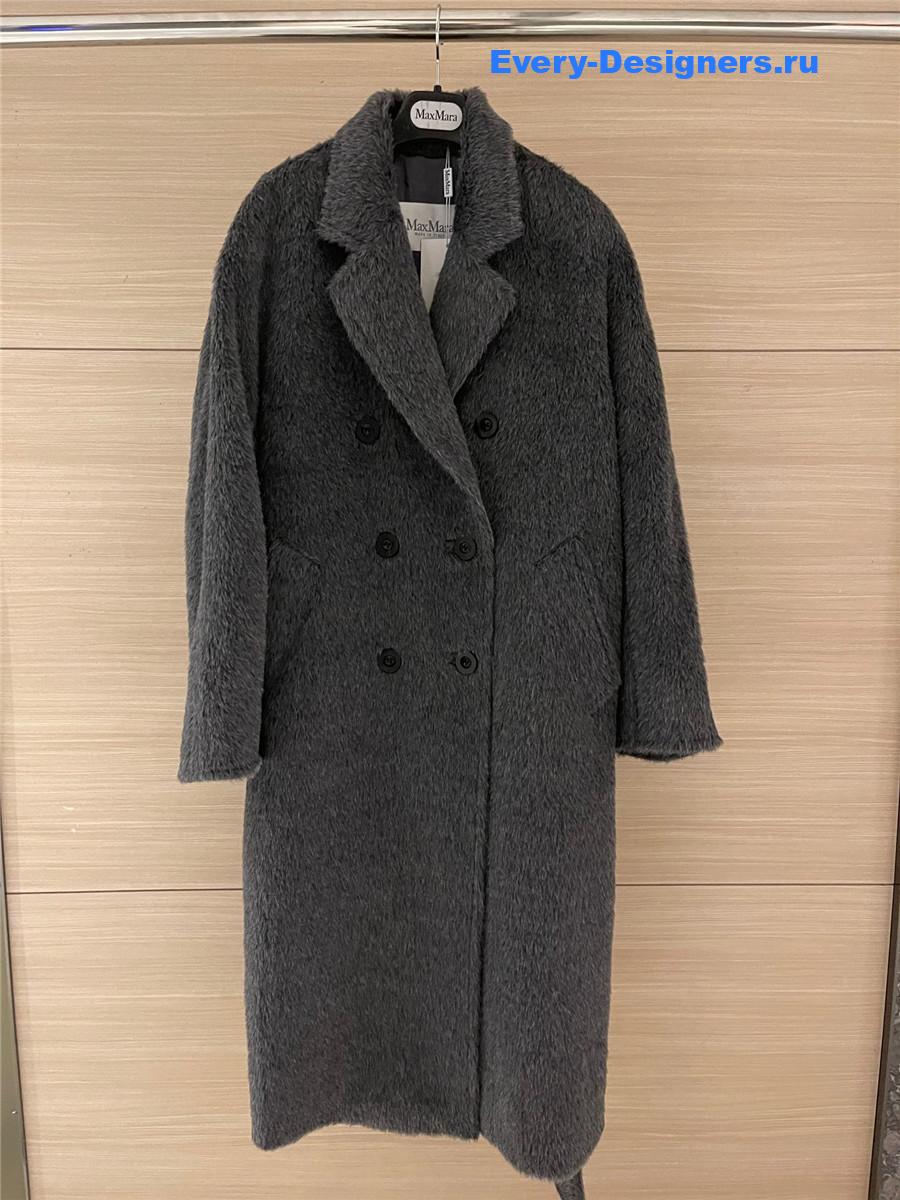 Max Mara Nicole Alpaca Wool Teddy Coat