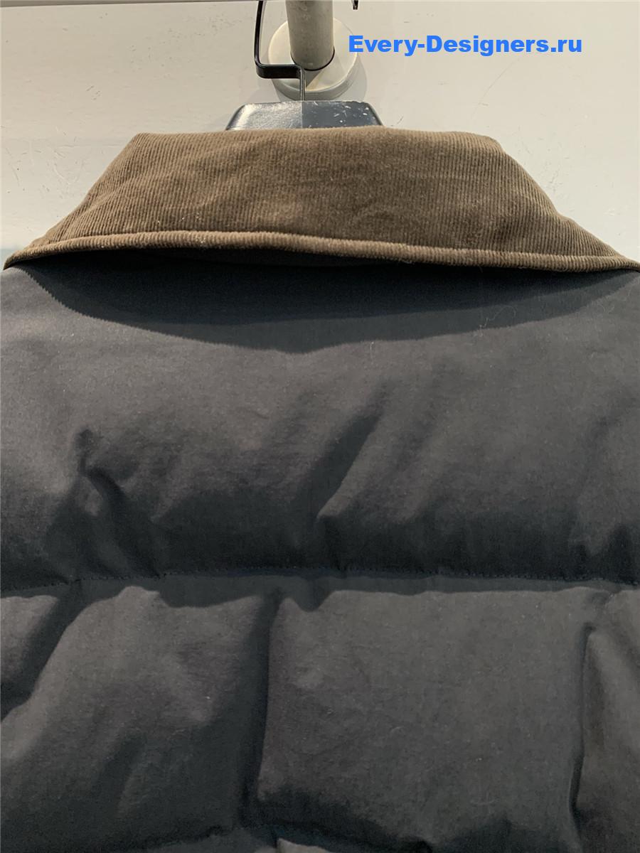 Pra*a triangle-logo technical shell jacket