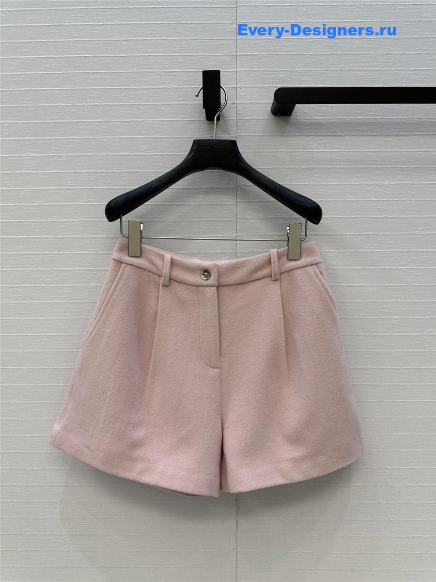 Ch**el heart-shaped cc pocket wool jacket suit