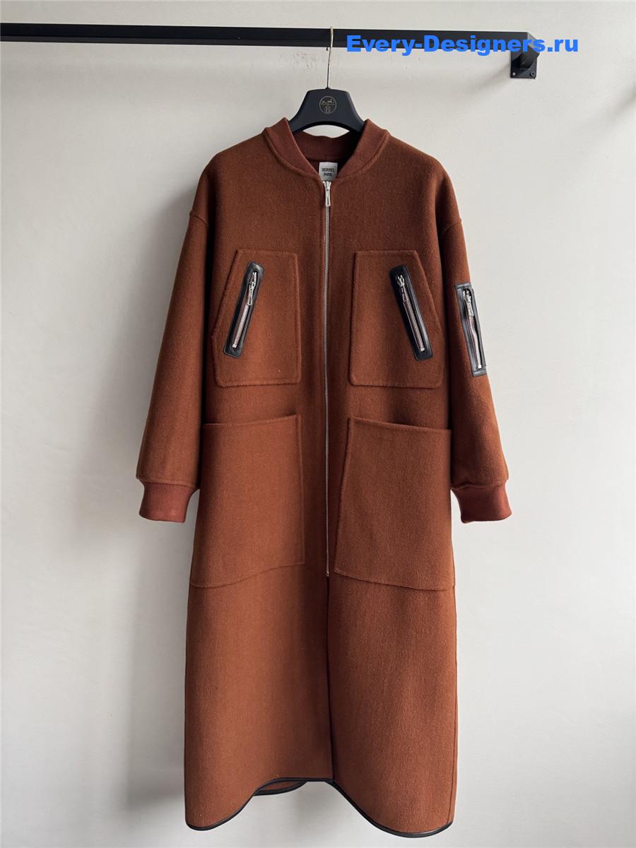 H**me5 brown bombers coat