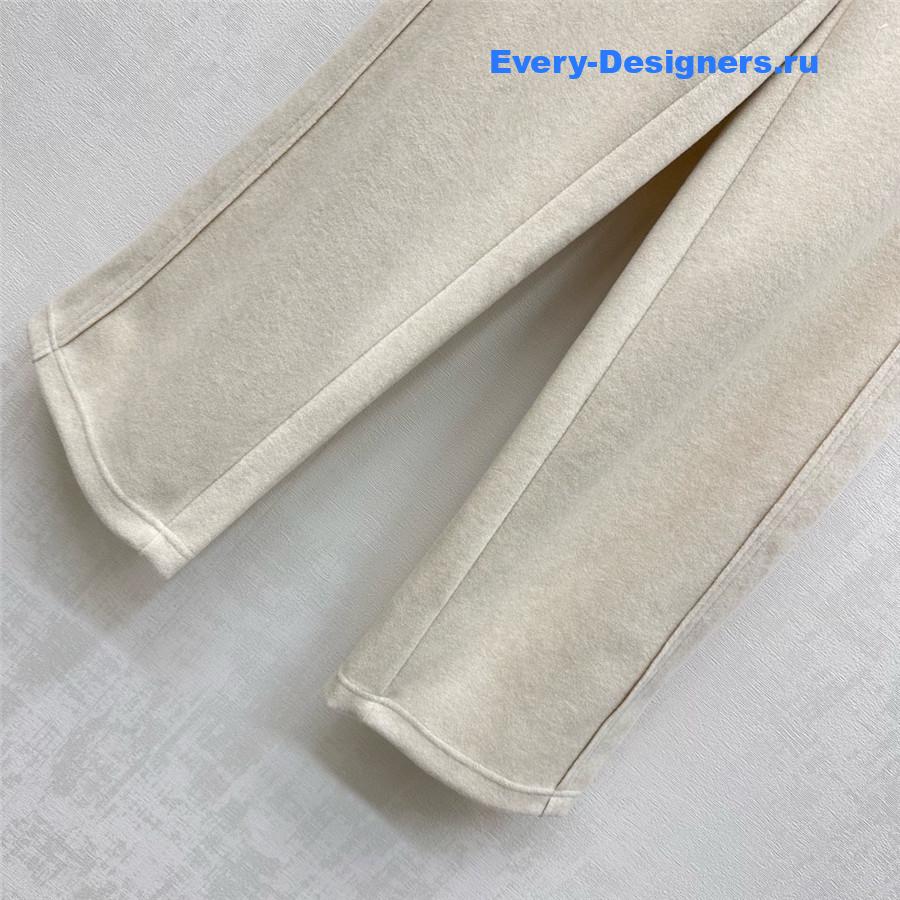 Miu Miu Drawstring Straight-leg Trousers