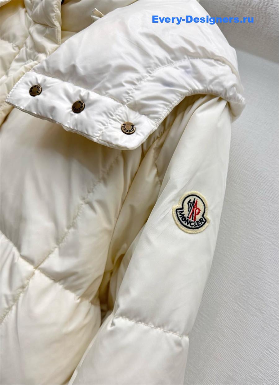Moncler Water-Repellent Down Litte Long Coat