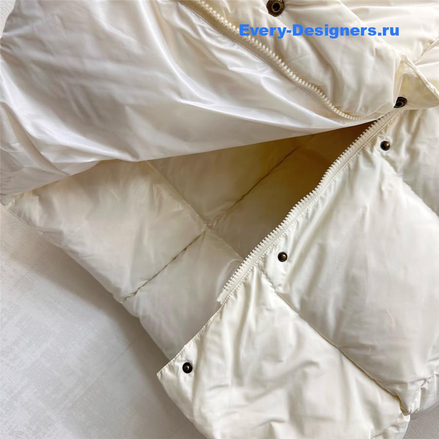 Moncler Water-Repellent Down Litte Long Coat