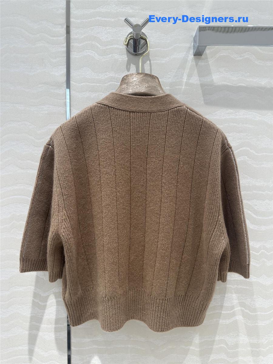 L0r0 P1ana camel cashmere skirt suit