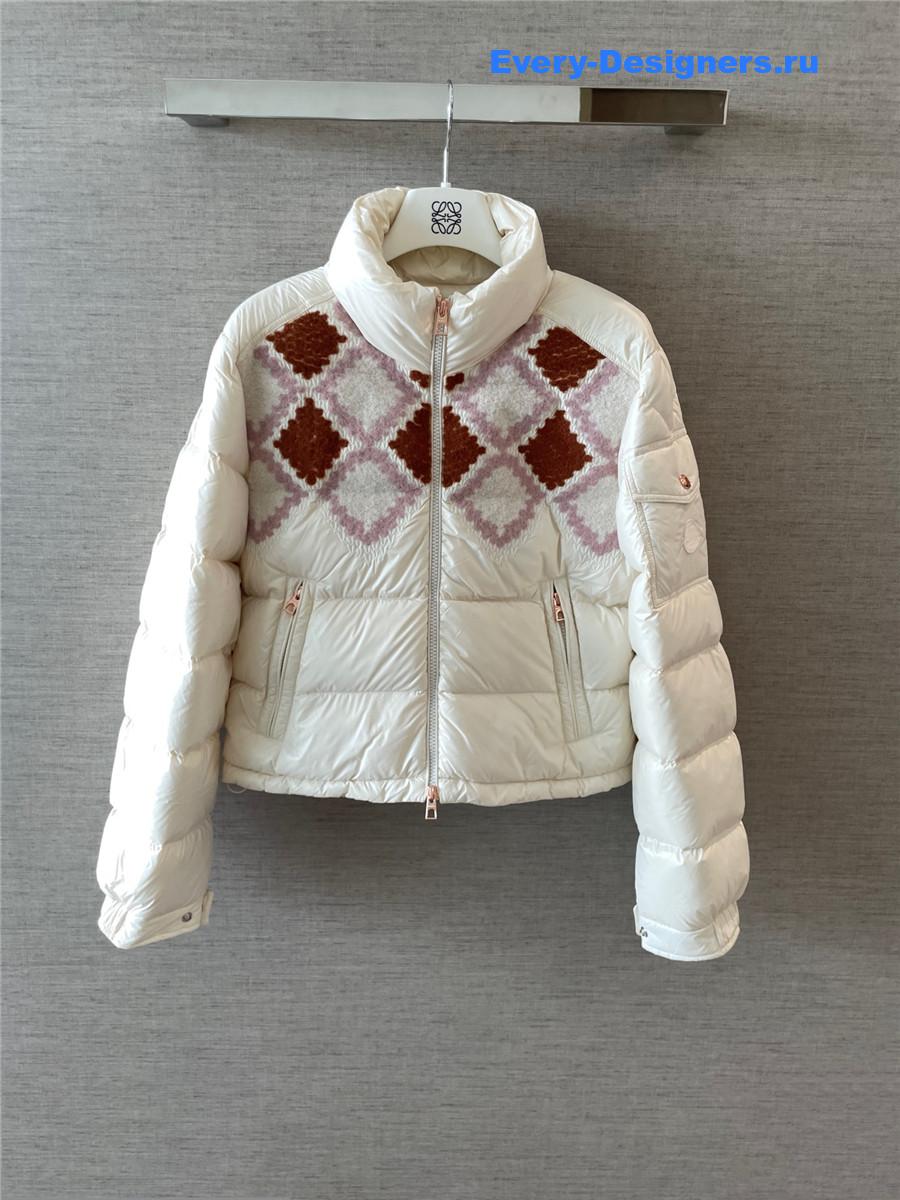 moncler chitre D1am0nd-quilted padded shirt jacket