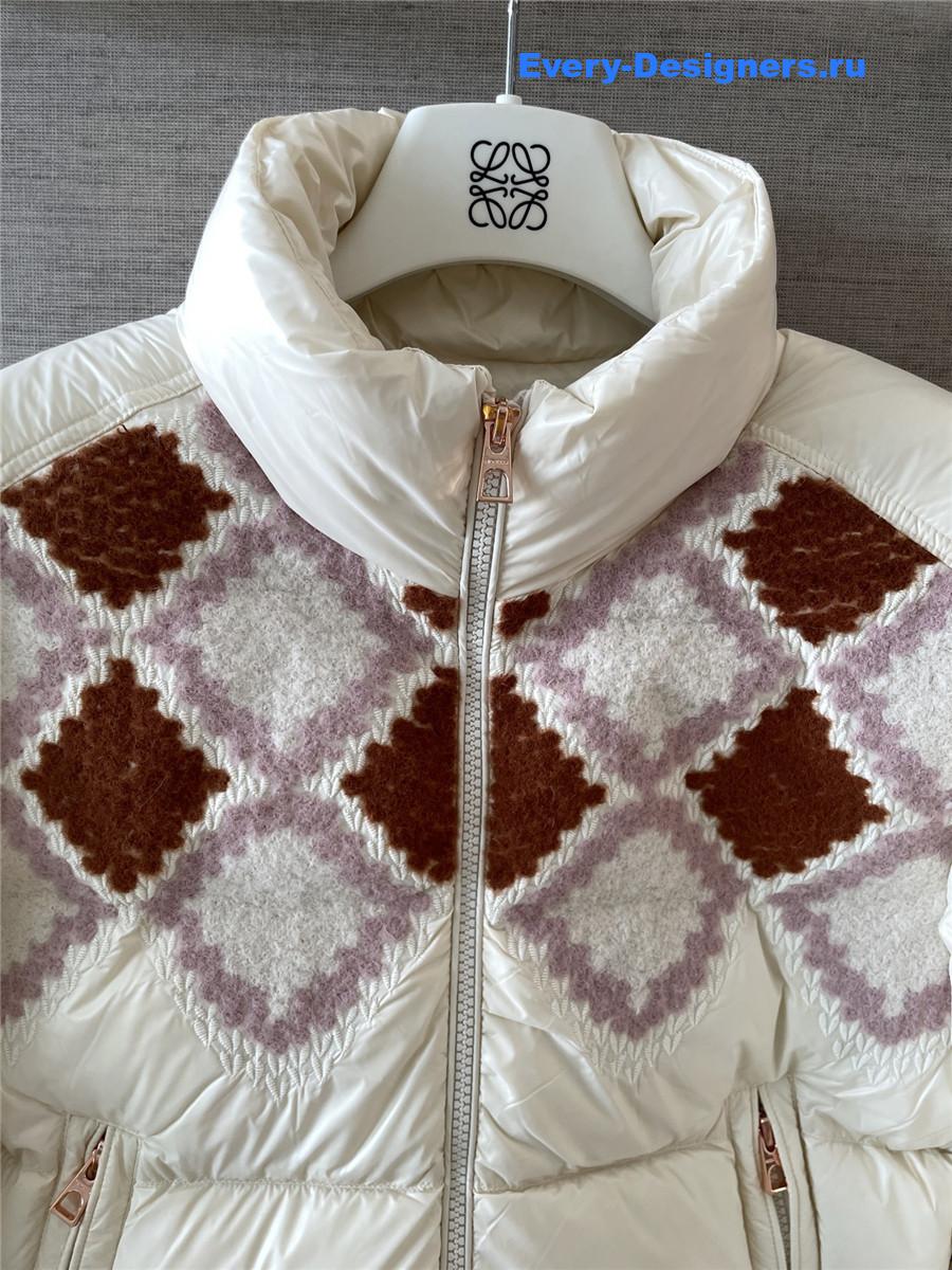 moncler chitre D1am0nd-quilted padded shirt jacket