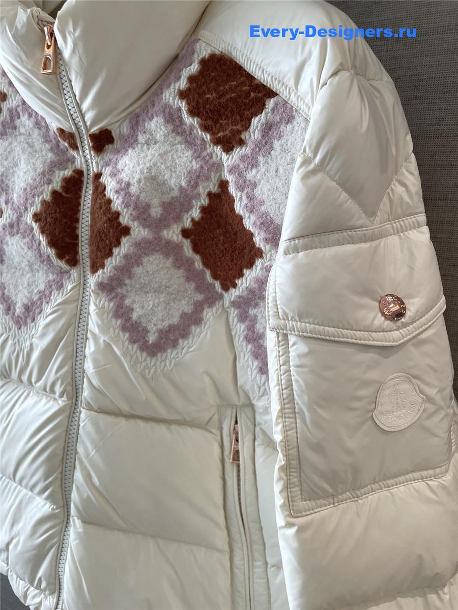 moncler chitre D1am0nd-quilted padded shirt jacket