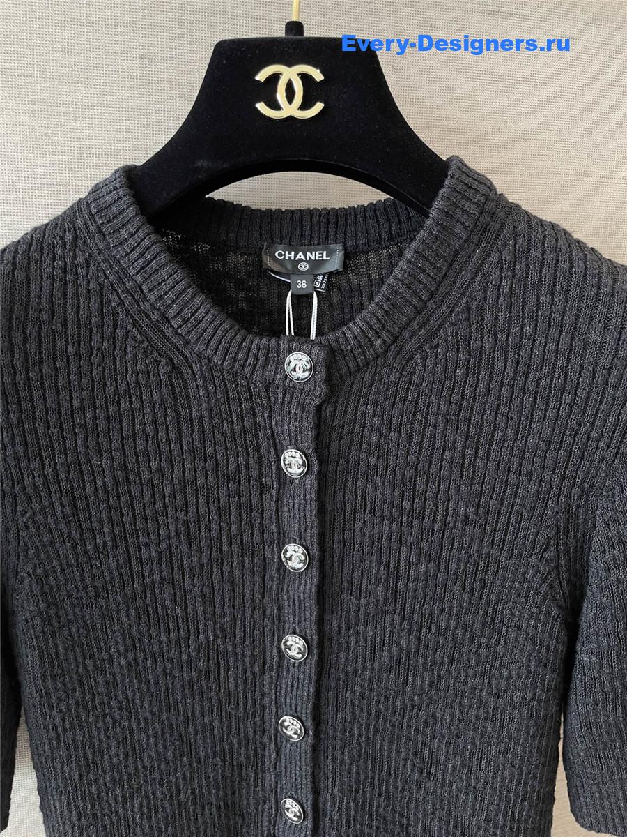 Ch**el coco beach black short sleeve