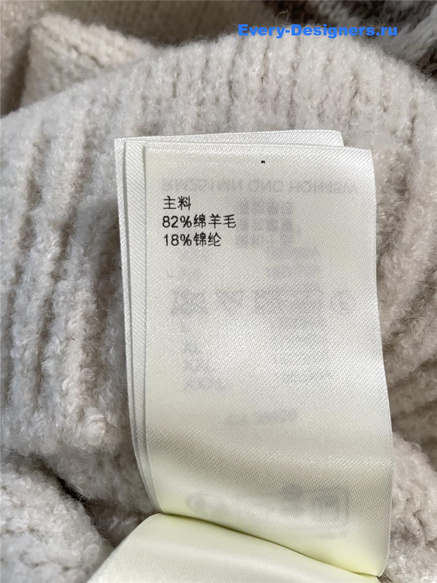 l0vis Vvtt0n lv intarsia crewneck sweater