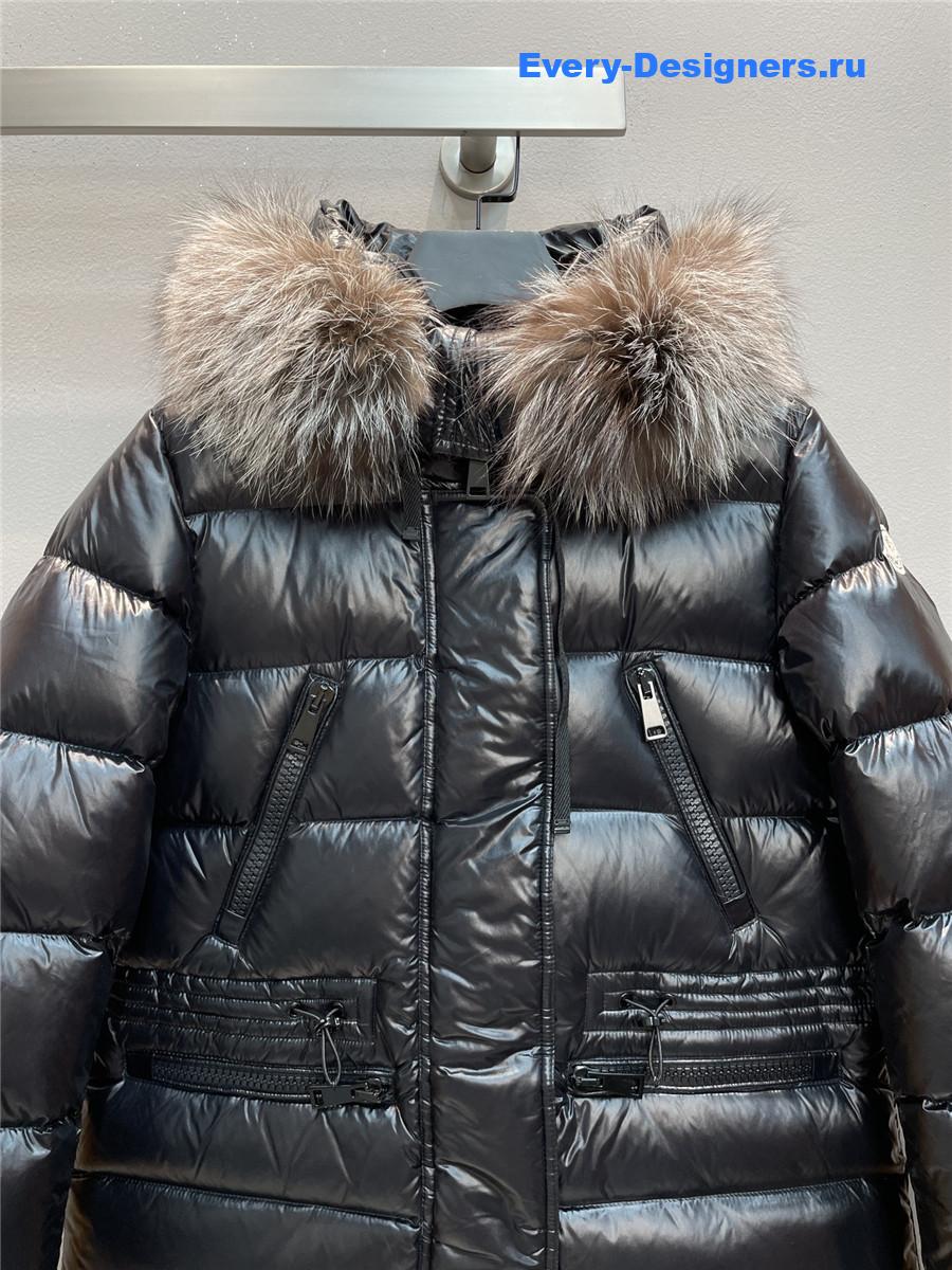 Moncler Black Aphrotiti Down Coat