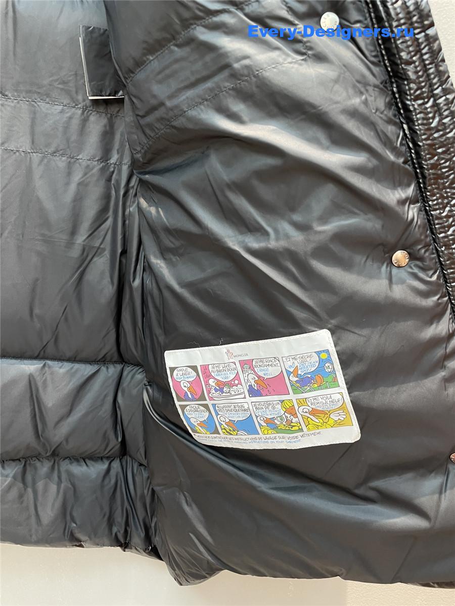 Moncler Black Aphrotiti Down Coat