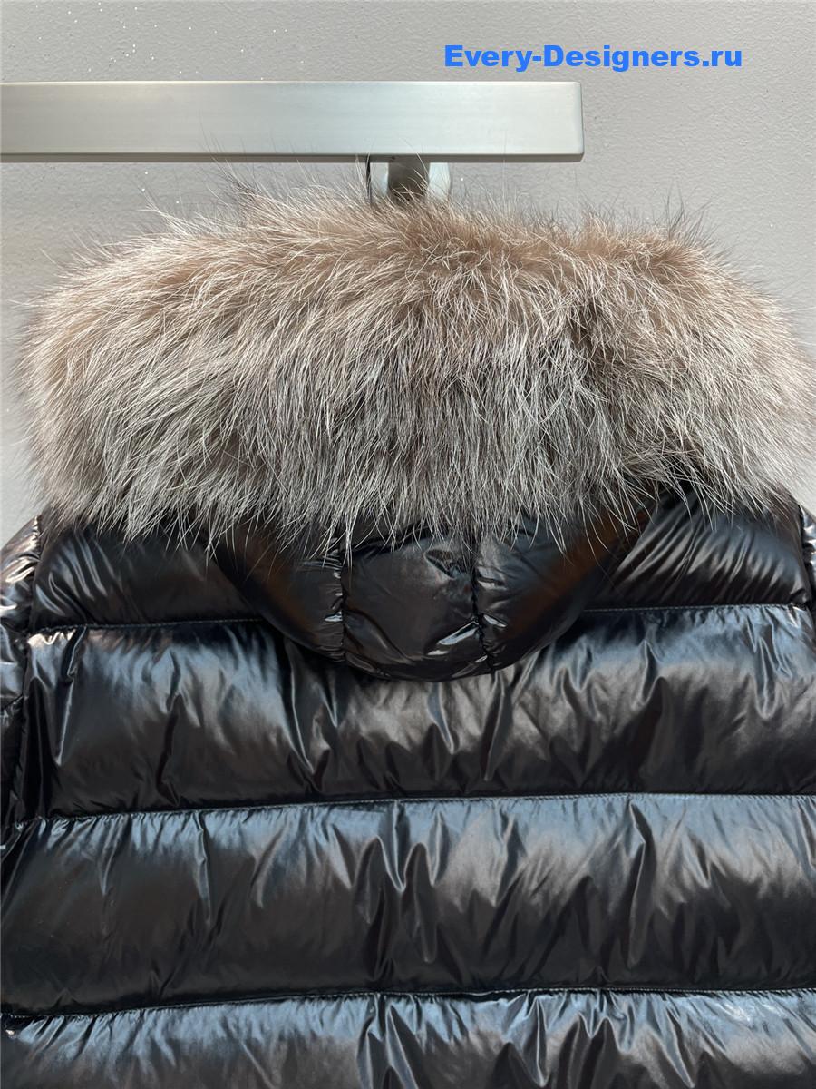 Moncler Black Aphrotiti Down Coat
