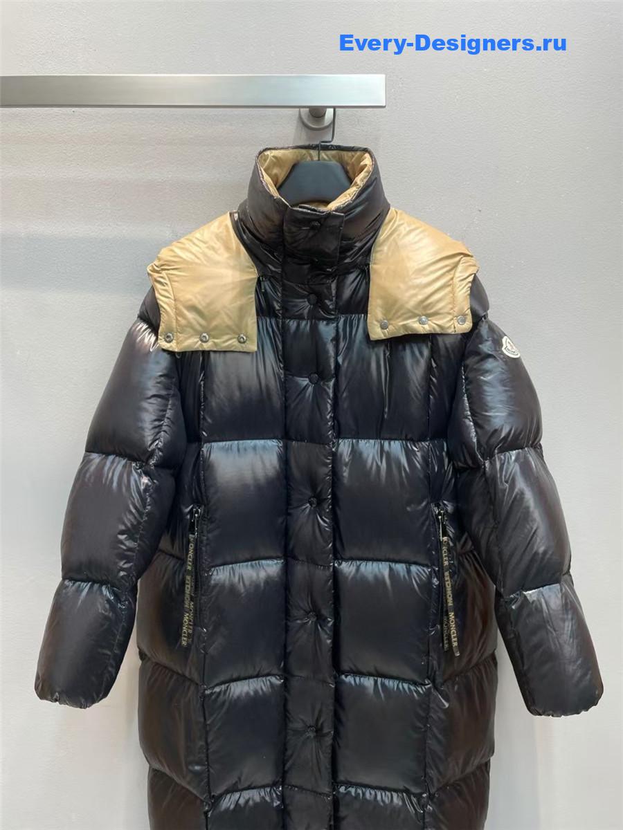 Moncler Black Parnaiba Coat
