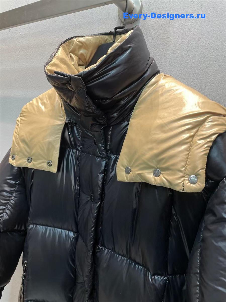 Moncler Black Parnaiba Coat