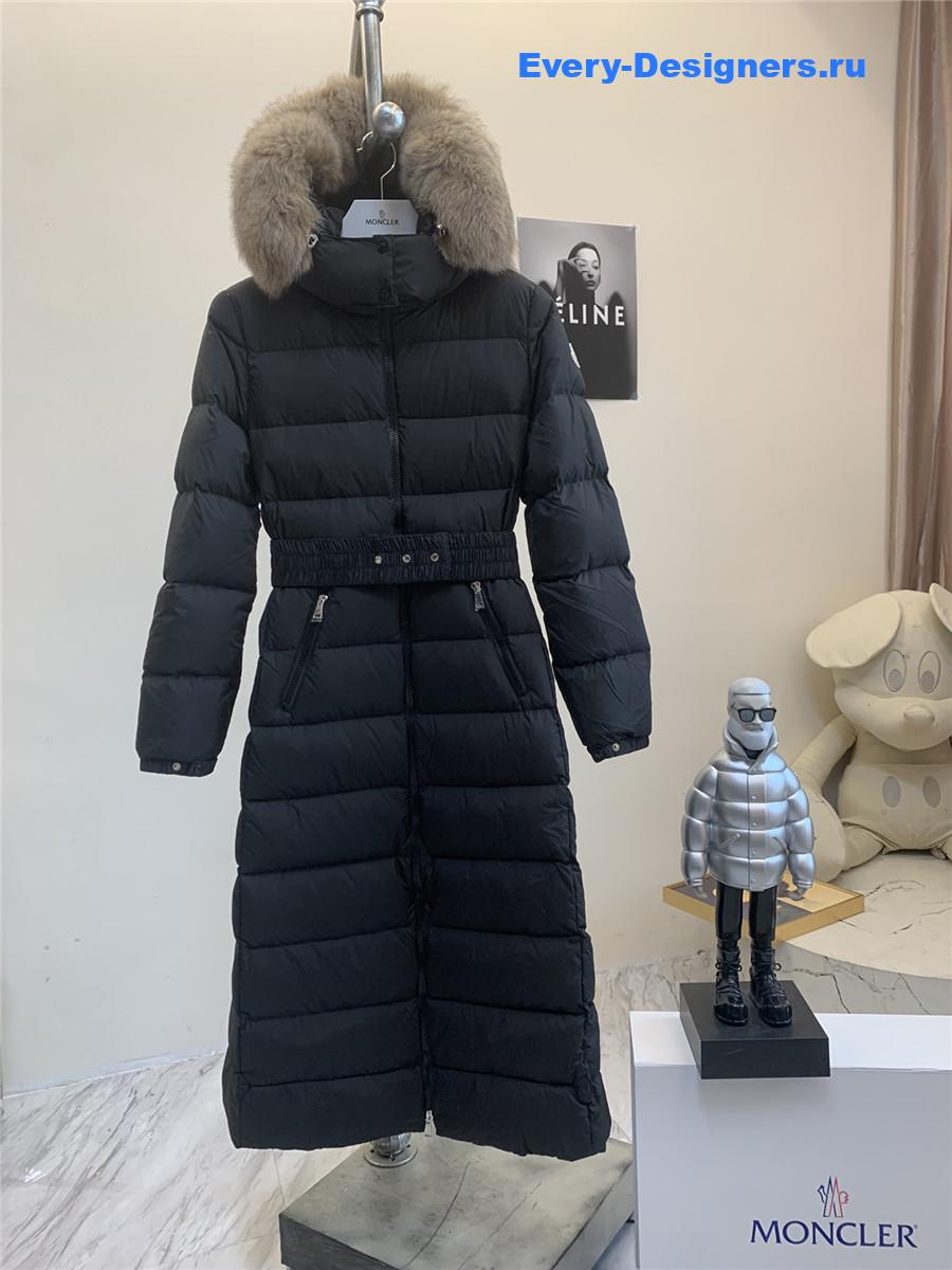 Moncler Black Fudson Down Coat