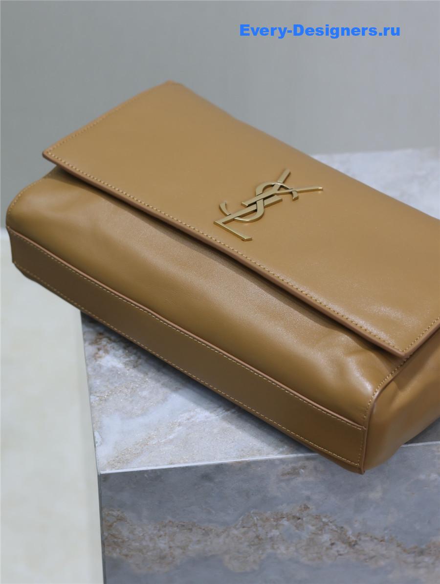 Sa1nt Lau*nt smooth calfskin reversible kate bag