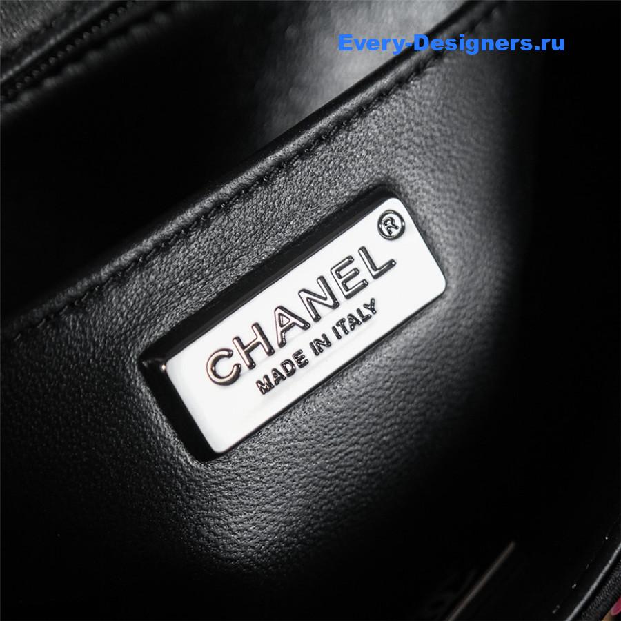 Ch**el satin sequin embellished cf flap bag