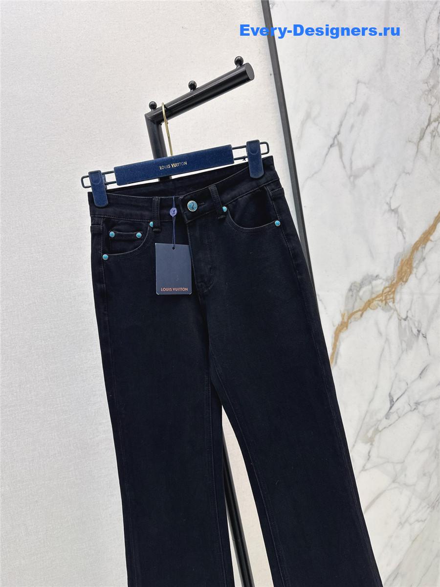 l0vis Vvtt0n black flared jeans