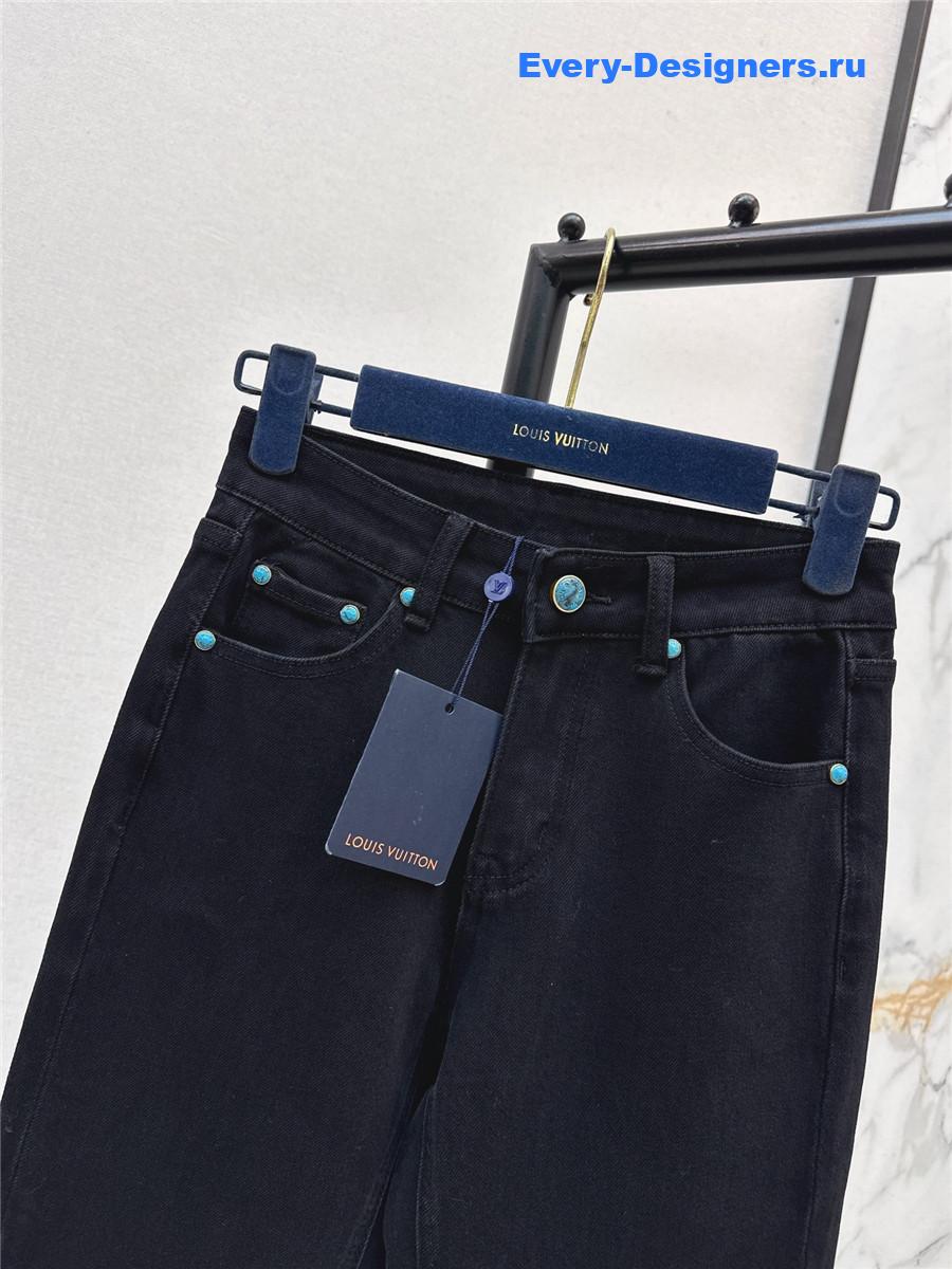 l0vis Vvtt0n black flared jeans