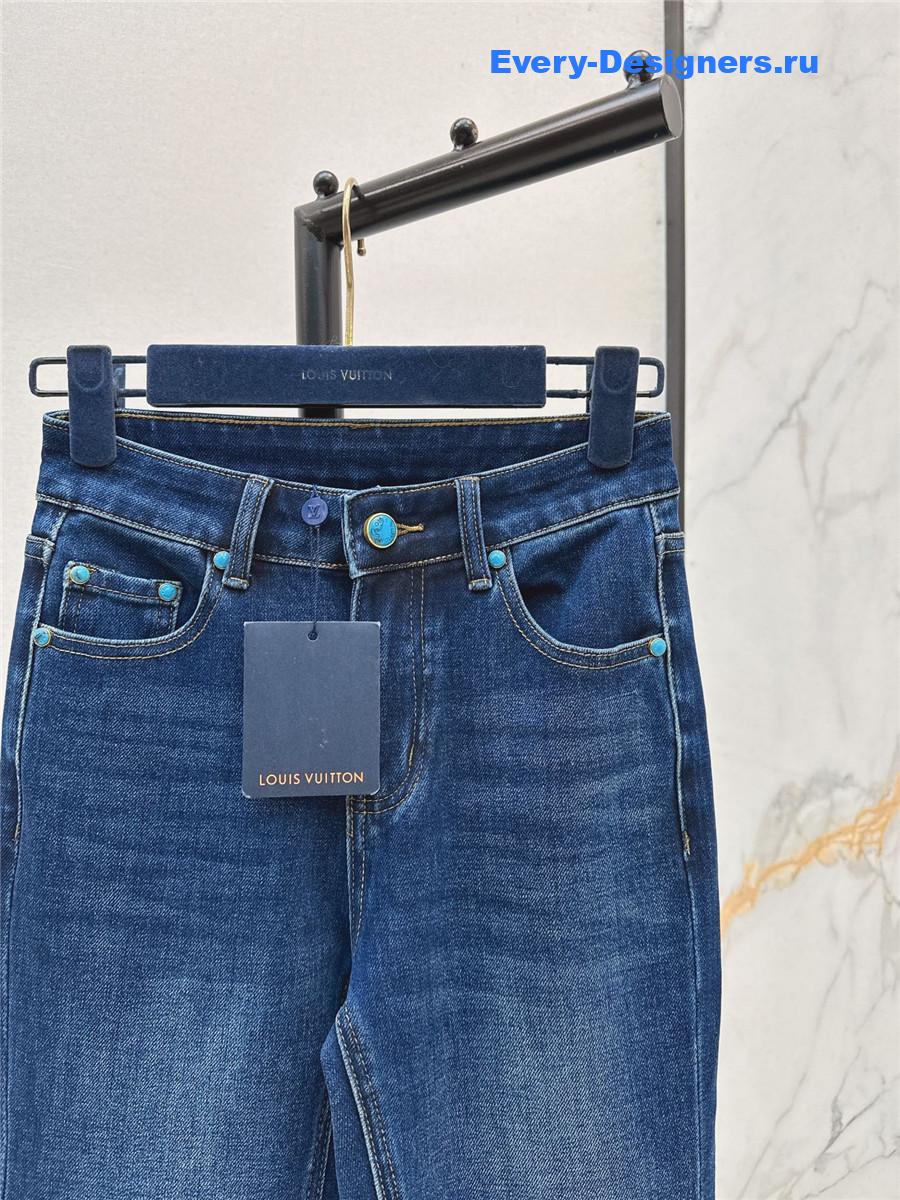 l0vis Vvtt0n blue flared jeans