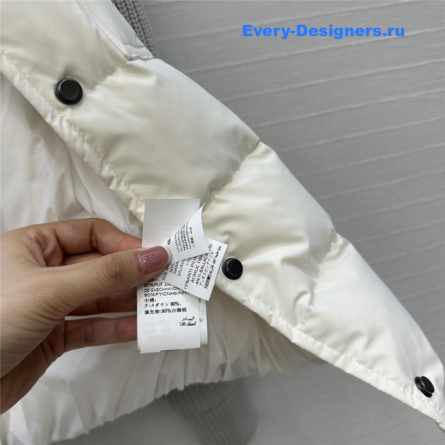 BC Woman Ivory Cotton Down Jacket