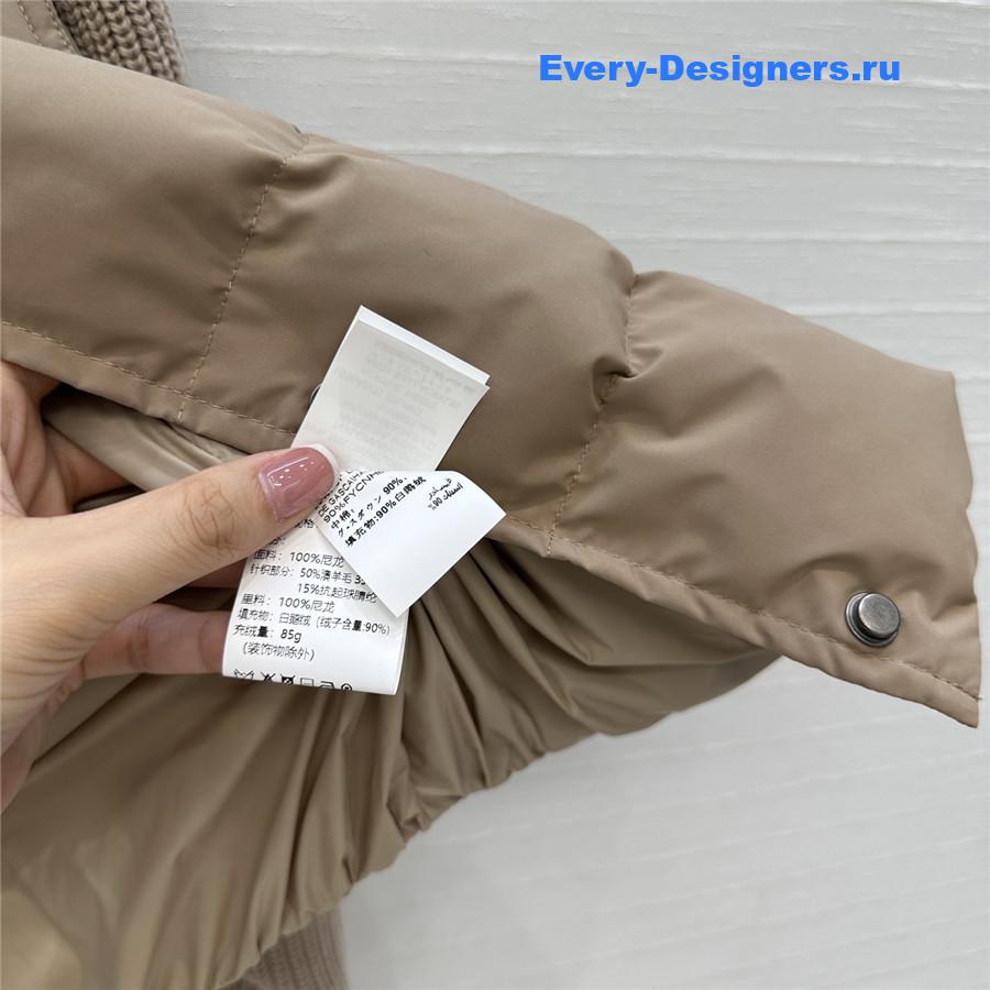 BC Woman Brown Cotton Down Jacket