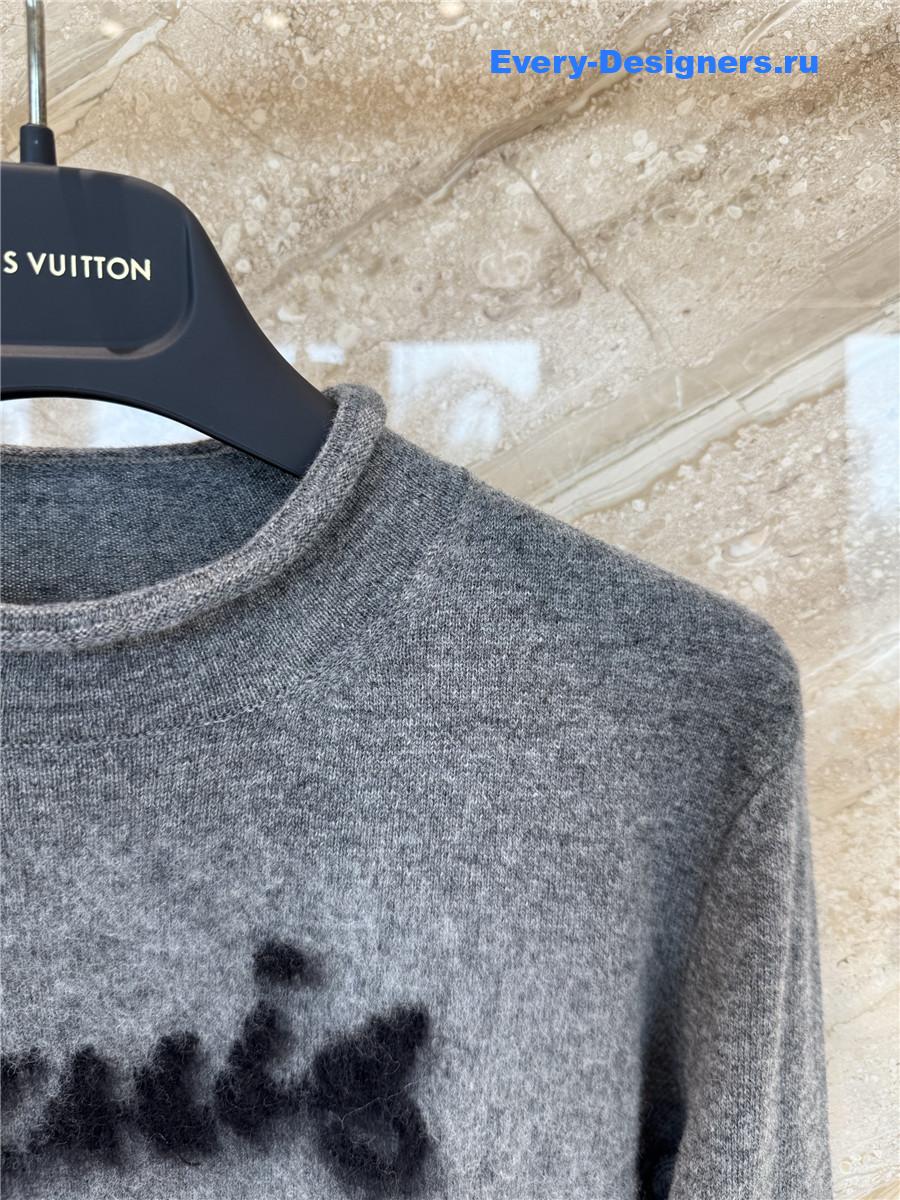 l0vis Vvtt0n brushed signature pullover