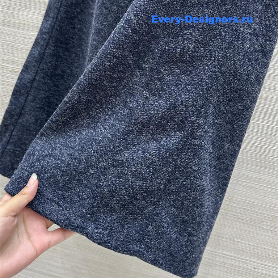 Miu Miu Navy Hooded Jacket Trousers Set