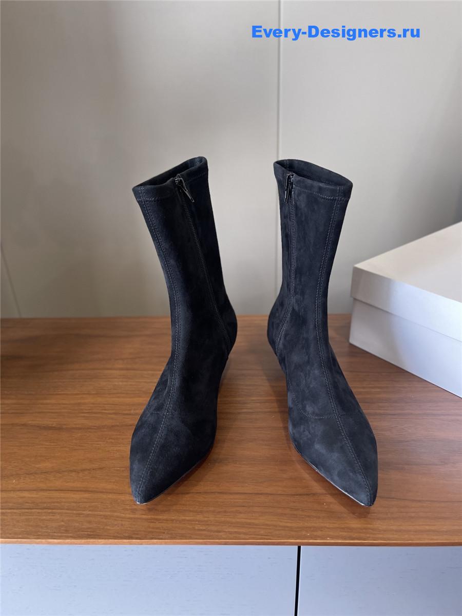 The R0w liisa suede heel boots
