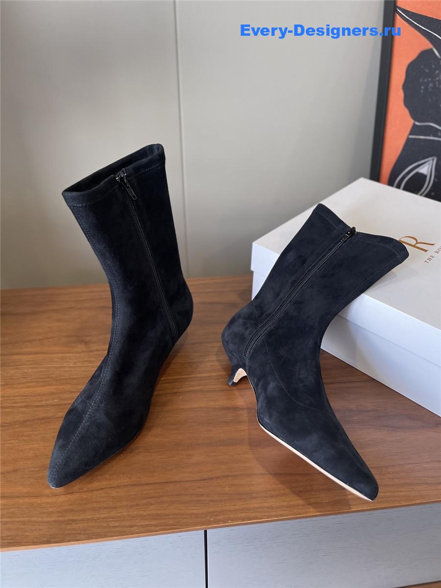 The R0w liisa suede heel boots