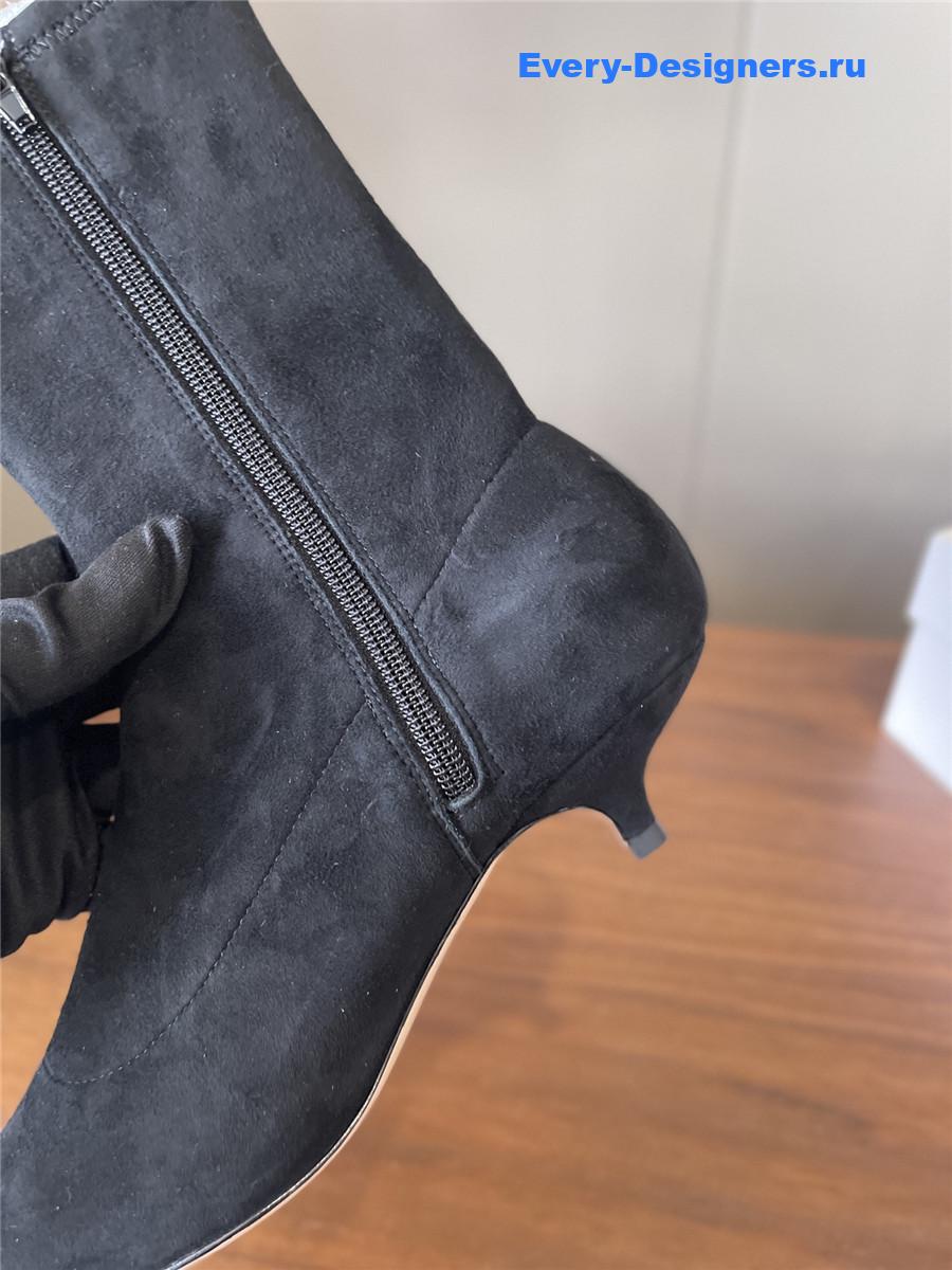 The R0w liisa suede heel boots